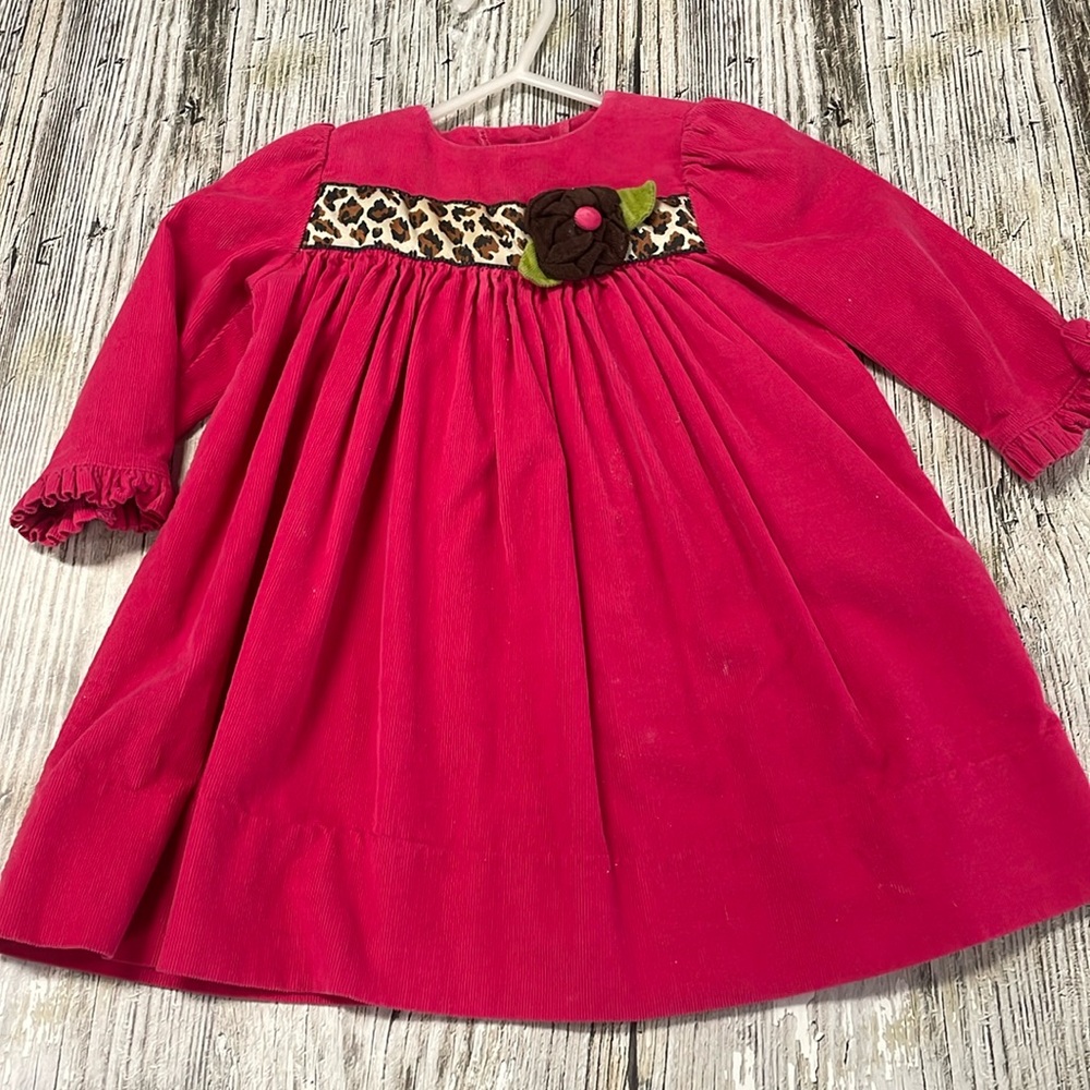 Peaches n’ Cream corduroy dress